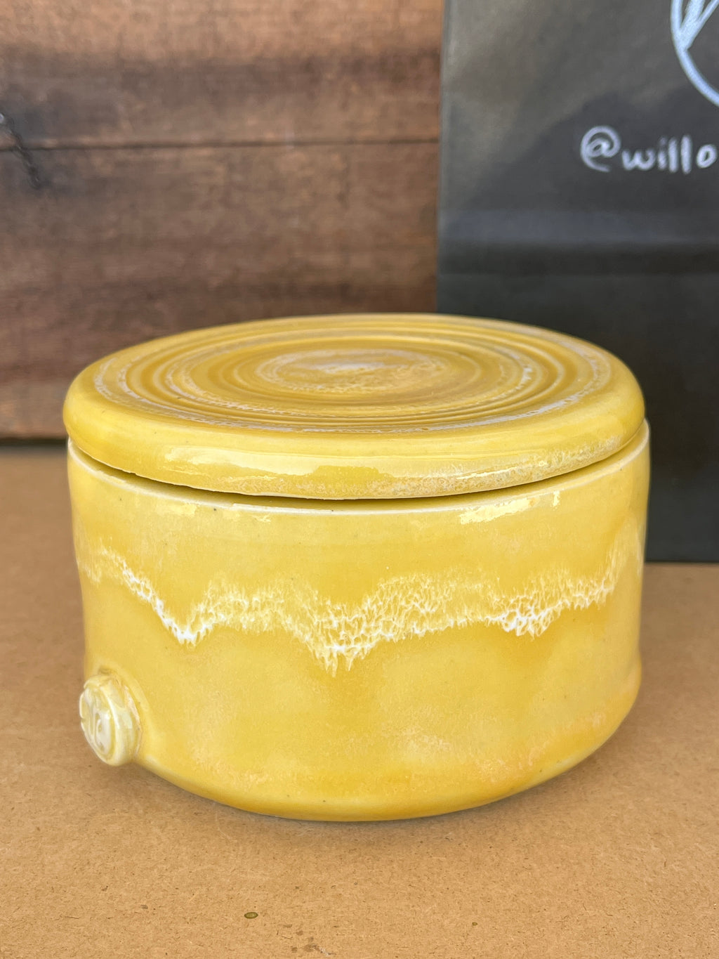 Yellow Butter Keeper