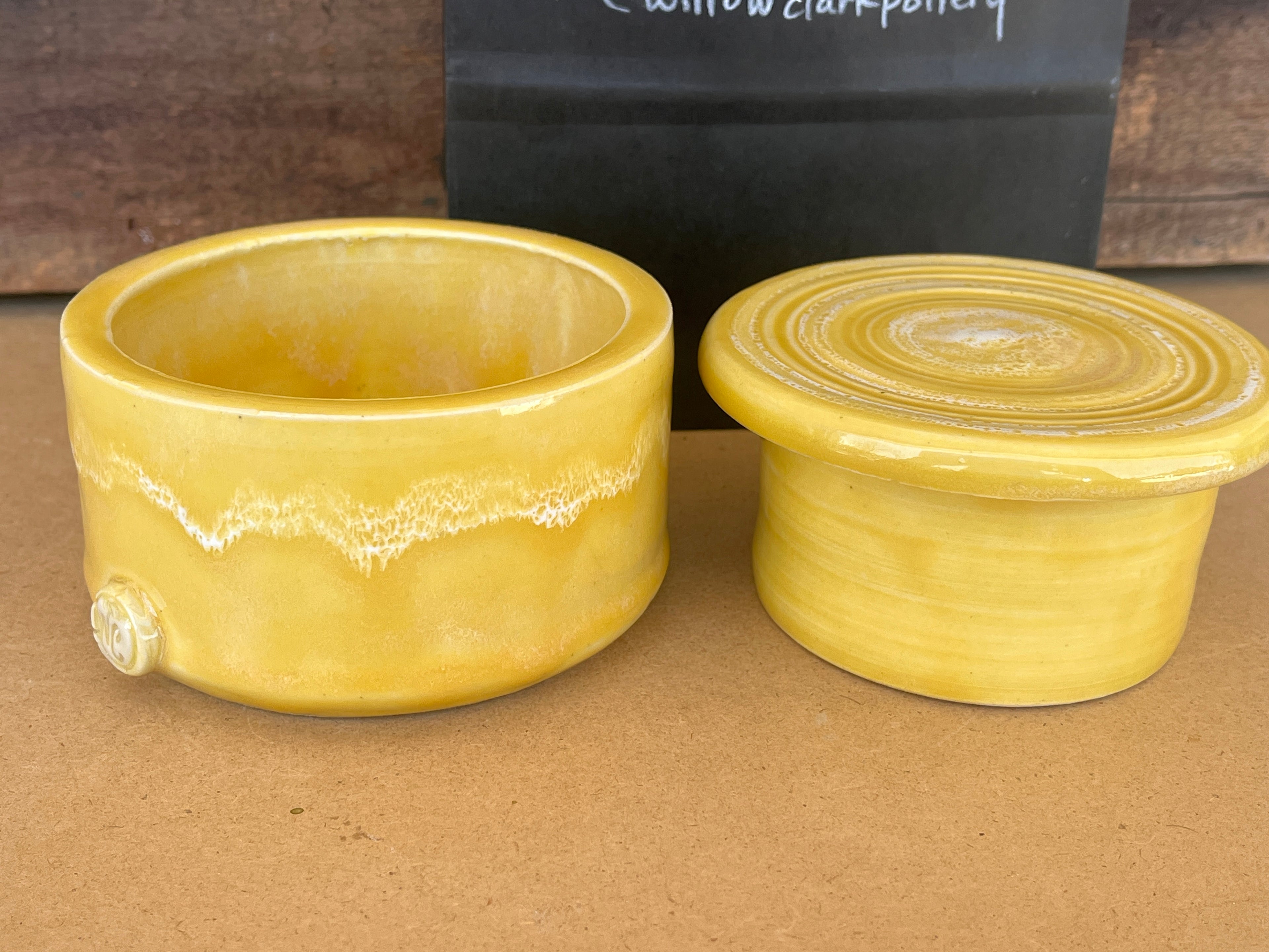 Yellow Butter Keeper