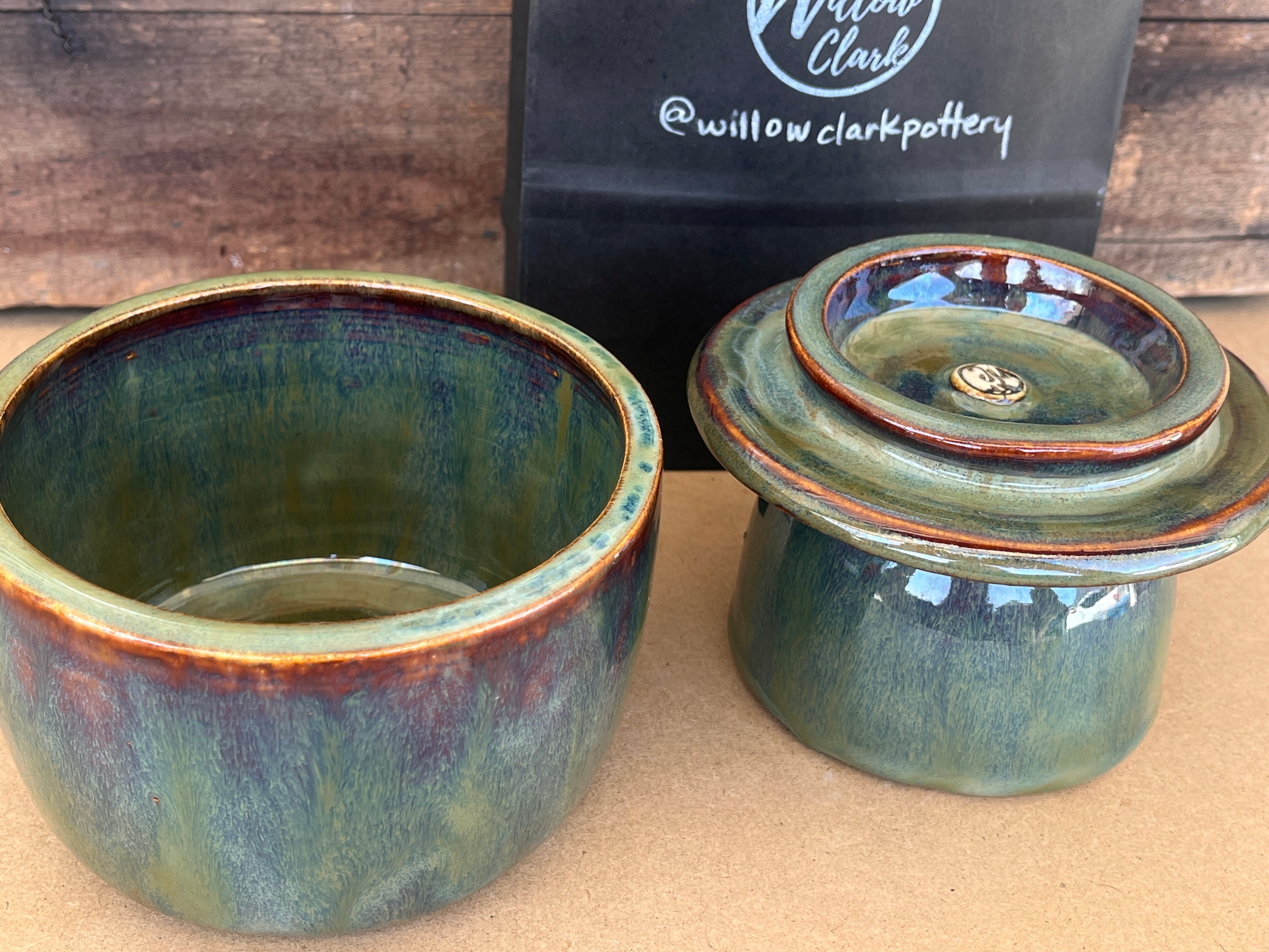 Rebecca's Green Butter Keeper