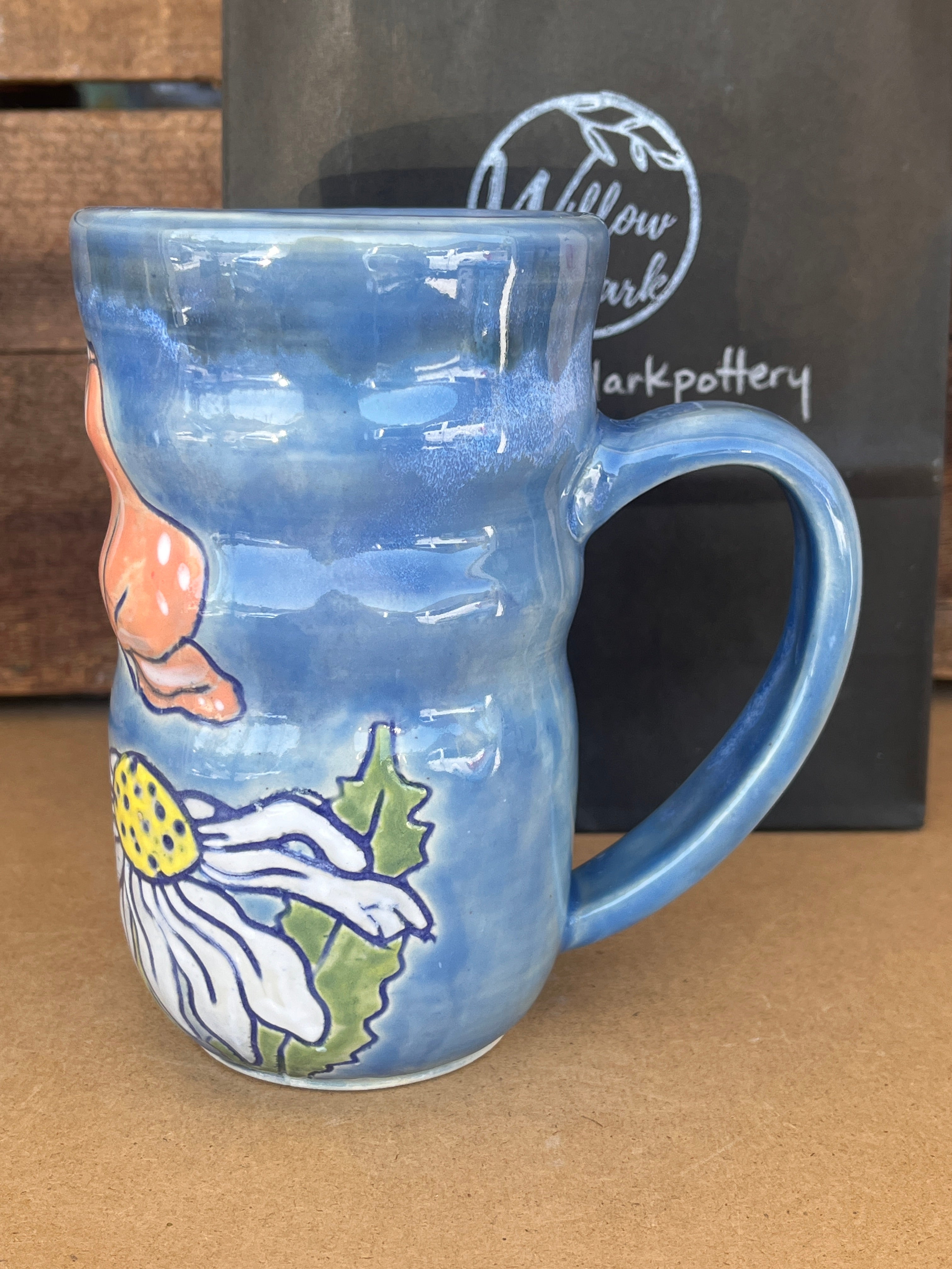 Butterfly & Daisy Mug