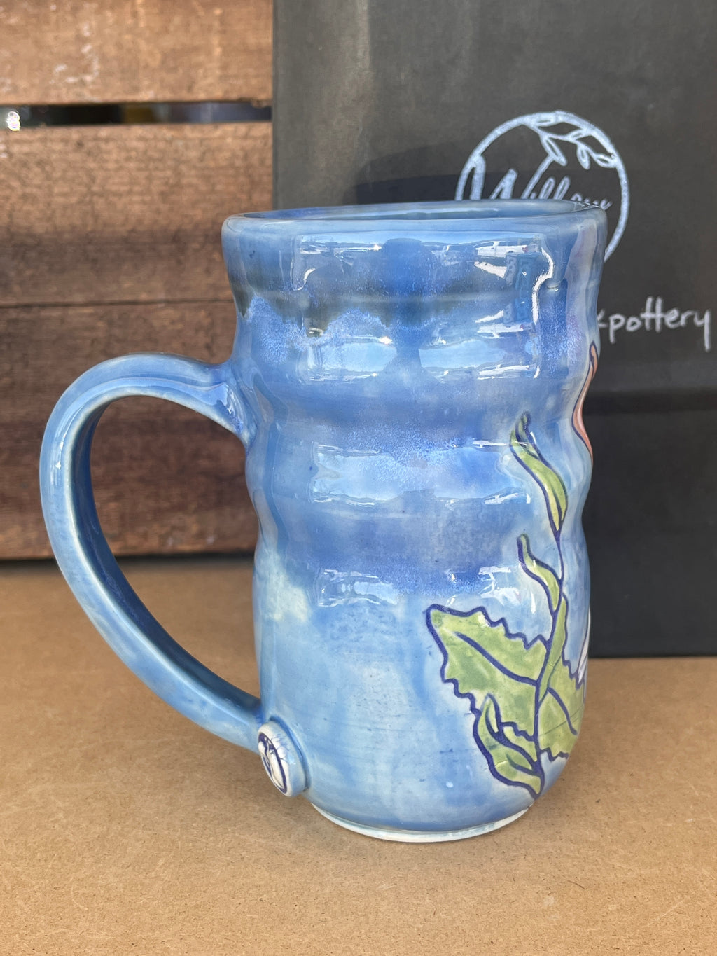 Butterfly & Daisy Mug