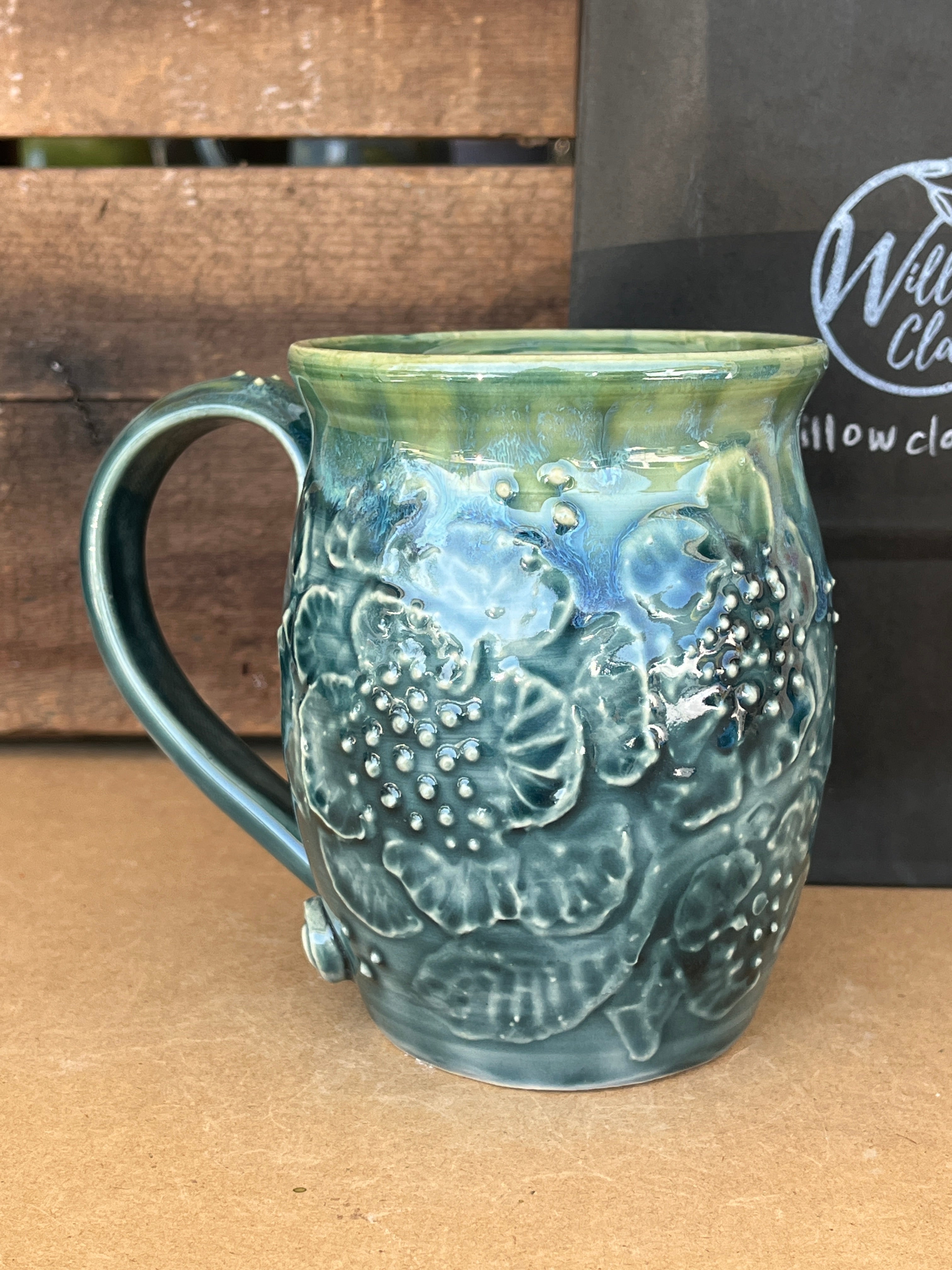 BIG Dogwood Slip Trail Art Mug