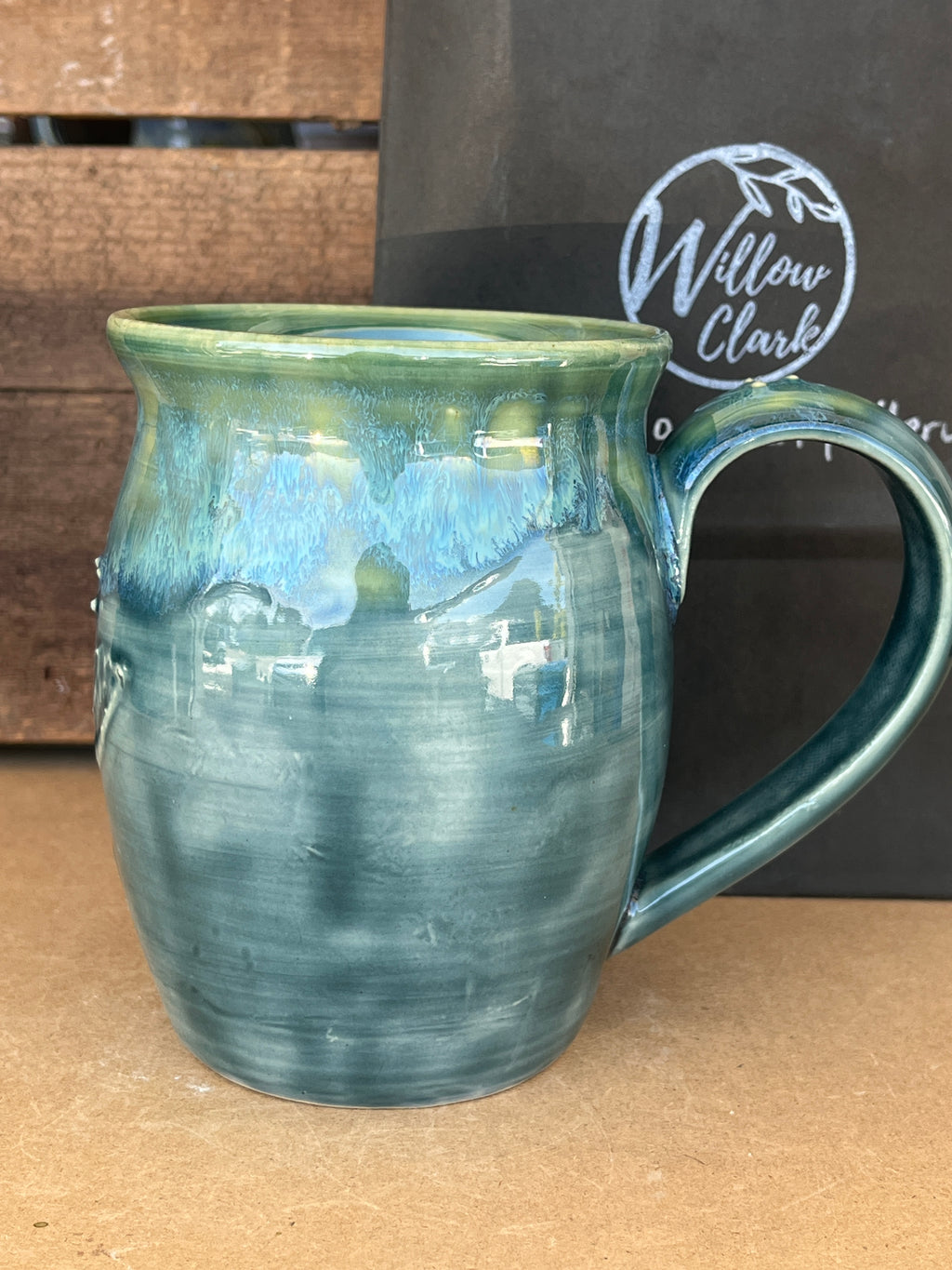 BIG Dogwood Slip Trail Art Mug