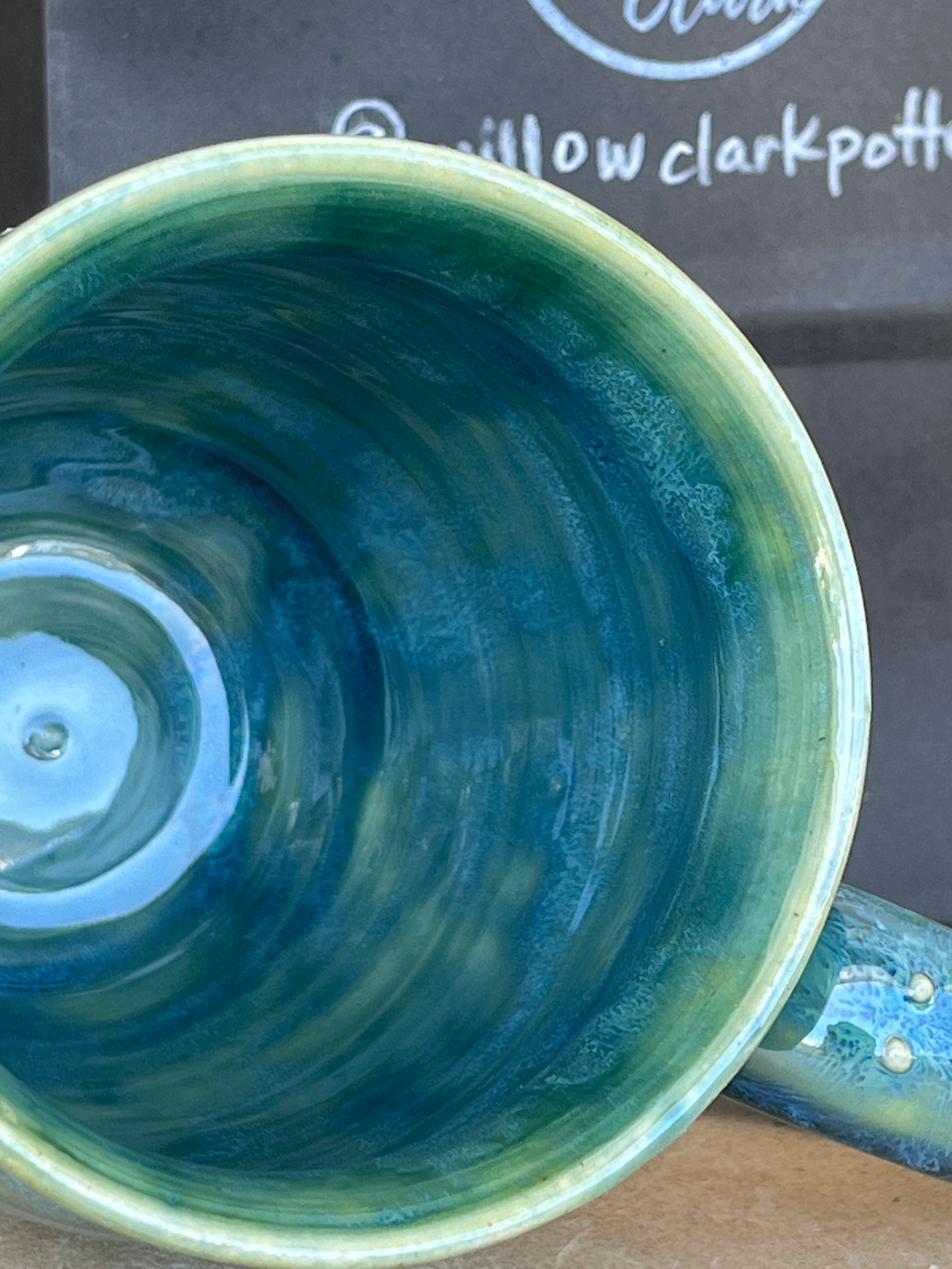 BIG Dogwood Slip Trail Art Mug