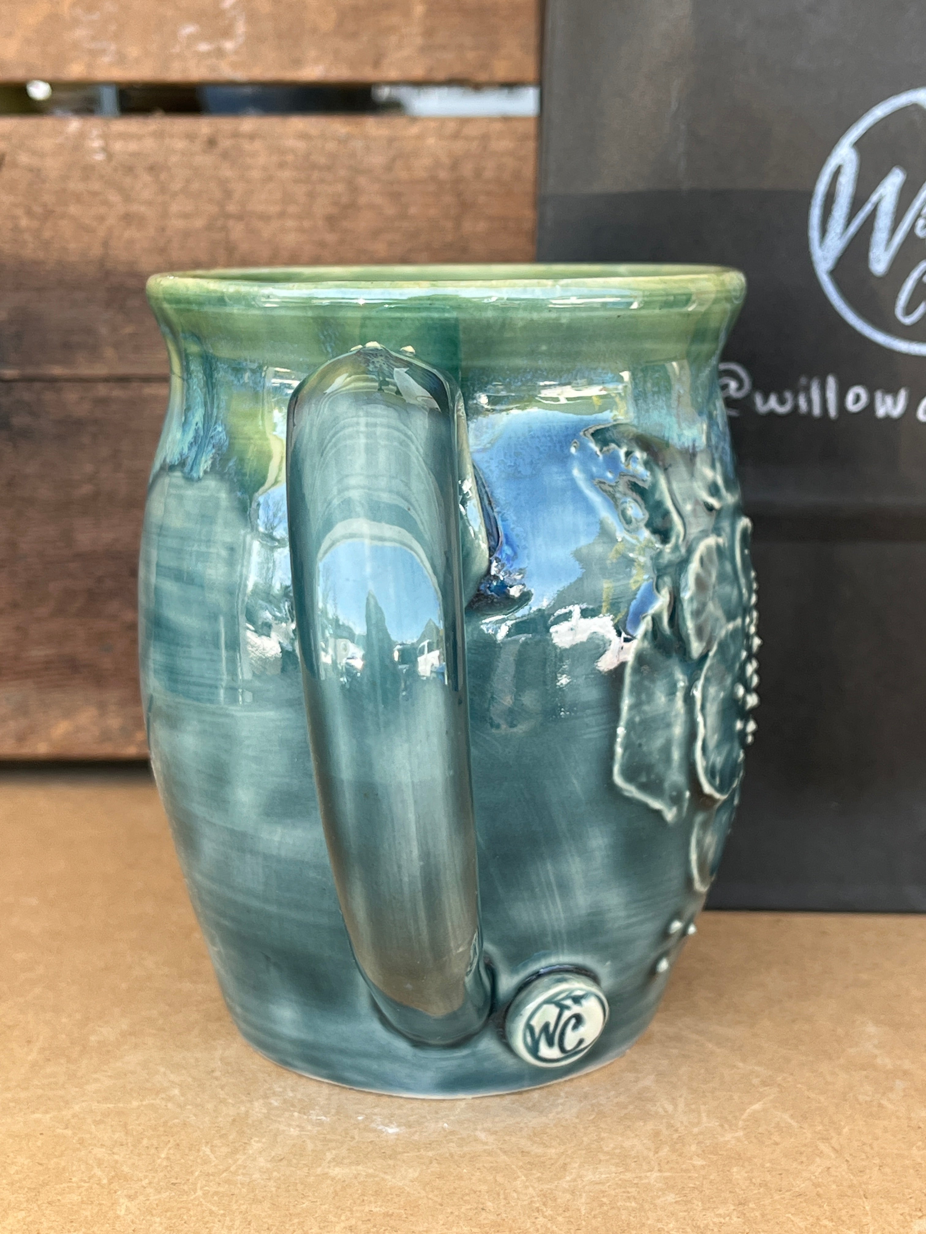 BIG Dogwood Slip Trail Art Mug